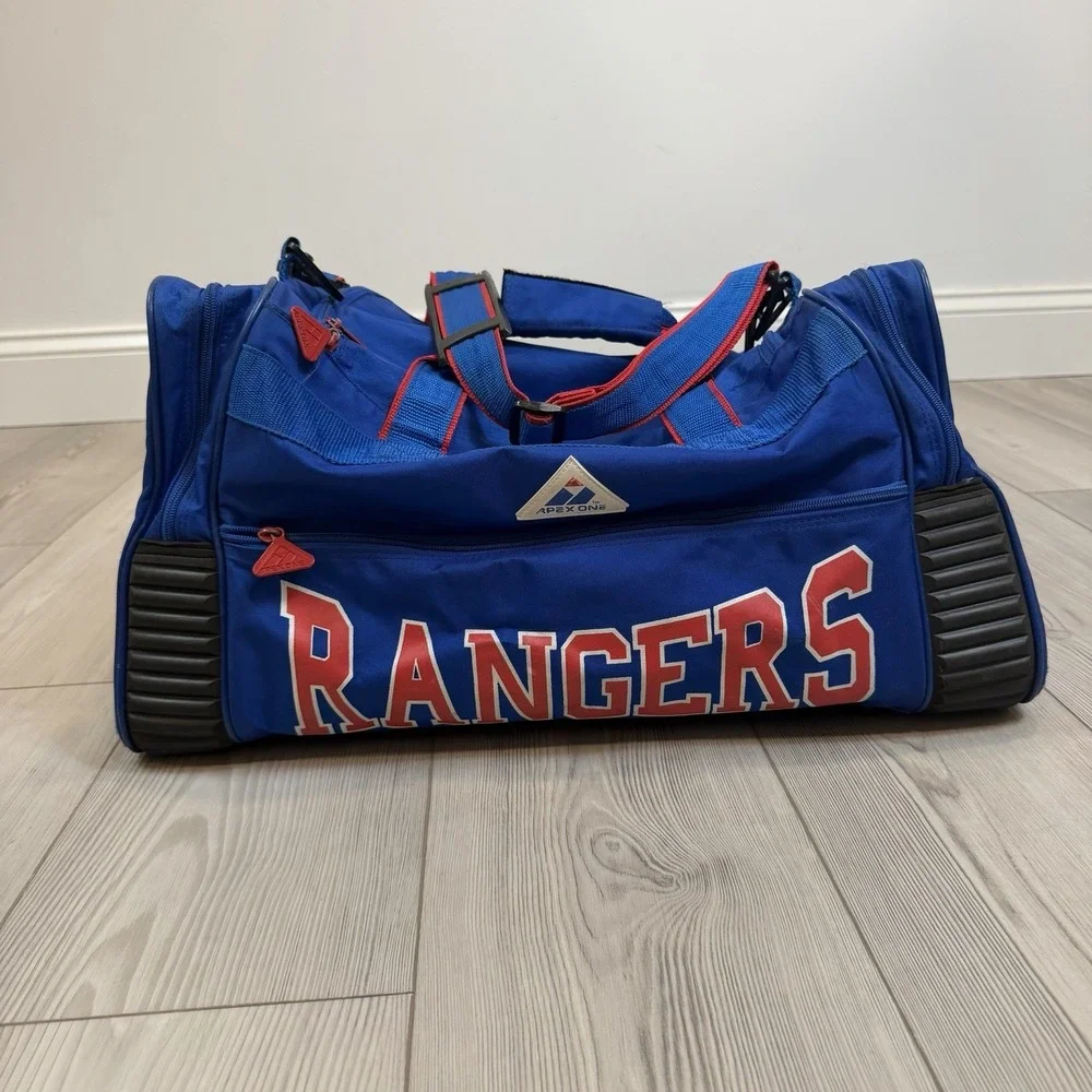 New‎ York Rangers Apex One Duffel Bag Vintage Logo NHL 90s Nylon